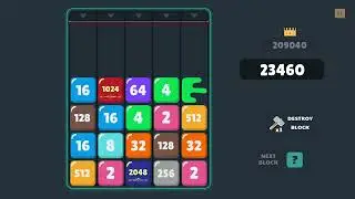 Why i did this Drop & Merge the Numbers 🕹️ Play on Crazzy Game Time