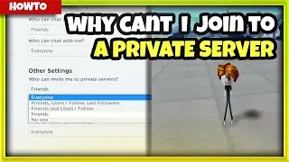 Why Can't I Join to A Private Server? | Roblox Muscle Legends
