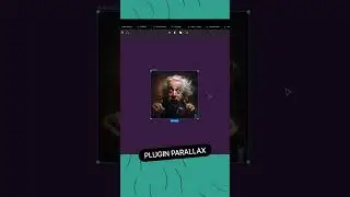 Shape animations effect in Figma by Parallax plugin #parallaxeffect #figmaanimation #shapeanimation