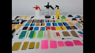 Quality Sign maker tools/vinyl squeegee for car wrapping/printing vinyl/color vinyl/PPF film#shorts