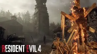 Resident Evil 4: Chainsaw Demo - Leon Fights the Villagers