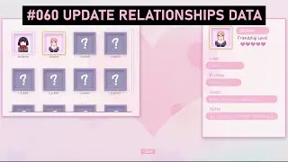 Create a Visual Novel from Scratch in Unreal Engine 5 - #060 - Update Relationships Data