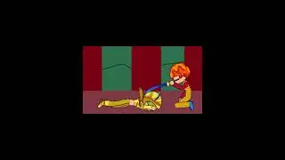 Битва с Скелетроном в terraria (призыватель) #animation #world #terraria
