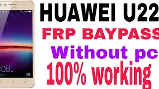how to bypass frp huawei lua-u22 |How To Remove Huawei Google Account Y3 l Huawei LUA U22 FRP Bypass