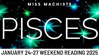 PISCES- THE WAIT IS OVER, PISCES! NEW LEVELS OF SUCCESS!🎉- January 24-27 Weekend Tarot 2025