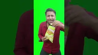 Puneet superstar eating chips meme green screen | @chromakuts