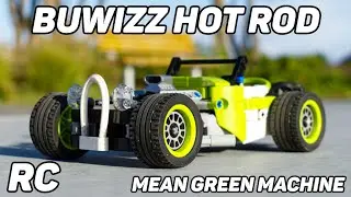 BuWizz LEGO RC Hot Rod - Mean Green Machine - BuWizz Small Car Competition