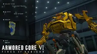 Armored Core 6 - 29F “Invincible” Rummy, AC MAD STOMP (Arena 1)