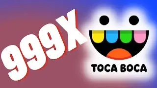 Toca boca, but its getting faster 999x speed up meme