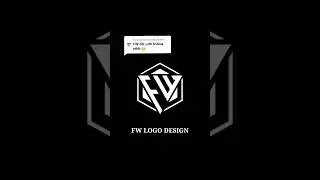 F.W LOGO DESIGN #shorts