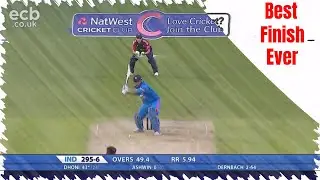 Ms Dhoni-Master finishing