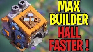 How To Upgrade Builder Hall Faster | Clash of Clans | Max Builder Hall Fast |