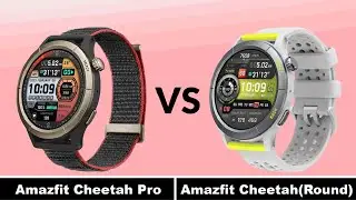 Amazfit Cheetah Pro vs Amazfit Cheetah(Round) Smartwatch