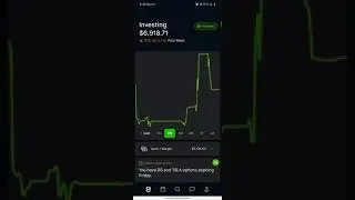 Robinhood stock portfolio uodate! Lost money!!