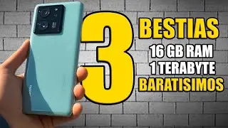 3 TELEFONOS con 16 GB RAM ¡ULTRA Calidad-Precio!