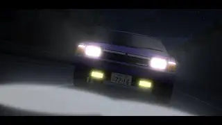 Initial D Legends Style Cinematic Drifting Scene (Blender/AE)