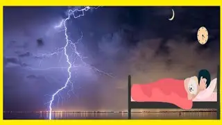 Som de Chuva com Fortes Trovões Para Você Relaxa