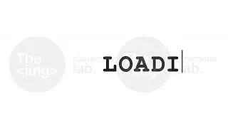 Typing letters with blinking cursor black and white loading text animation