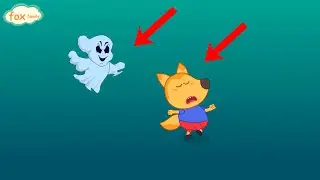 Fox Family and a story about a terrifying monster under my bed! Children's books