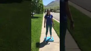 Try This Exercise with the Airex Balance Pad to Control Weight Shifting