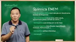 GABARITEI: Cinco temas são 'chave' para revisar e mandar bem em química no Enem