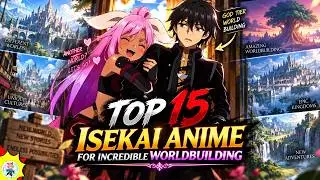 Top 15 Best Isekai Anime for Incredible Worldbuilding