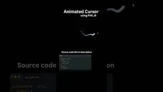 Animated Cursor Html CSS
