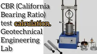 Cbr test calculation | California bearing ratio test calculation |calculation of cbr test| #cbr