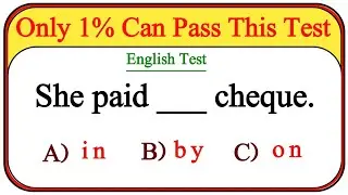 Mixed Grammar Test 🌟Are You a Grammar Genius?