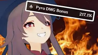 Hu Tao... WITH 217% PYRO DMG BONUS