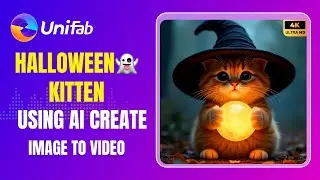 How to Create a Halloween Kitten Video Using AI for Free | Easy & Fast