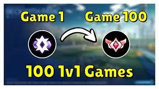 I Played 100 1v1 Games in Rocket League... Here's What Happened