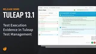 Test Execution Evidence in Tuleap Test Management - Tuleap 13.1 release