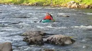 Rafting on the Kosva River. Abandoned Camps