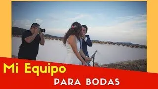 💥 Que EQUIPO lleva un FOTÓGRAFO de BODAS??