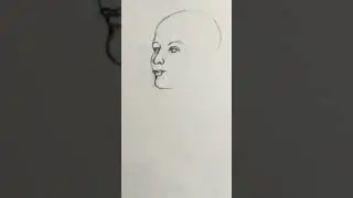 How To Draw Face For Beginners#shorts #face