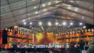 Maate Mantramu song Live Performance Ilaiyaraja sriramanuja statue off Equality