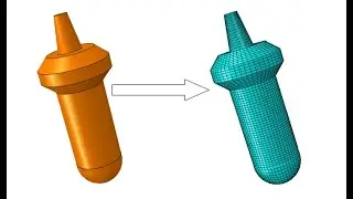 Abaqus meshing technique #5: How mesh complex part in Abaqus.