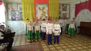 Отчётный концерт ансамбля народной песни Жар птица и ансамбля Ладушки 2022_1
