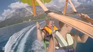 Vlog Turkey летаем на парашюте,много деток, заболели Naska Ananaska