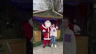 I met Father Christmas! #santaclause #fatherchristmas #doyoubelieve #christmas #christmasmagic #love