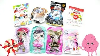 A lot of Candy unboxing LOL Surprise Star Wars and My Little Pony