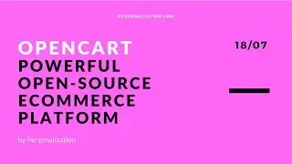 OpenCart - The free and powerful open-source shopping cart software