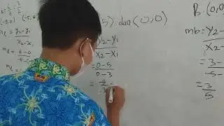 menentukan kedudukan 2 garis berdasarkan gradien garis nya