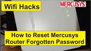 How to Reset Mercusys Router Forgotten Password | Find Wifi Password