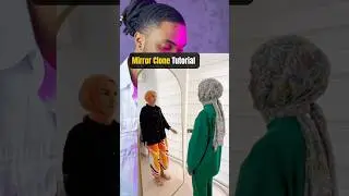 CapCut Mirror Outfit Transition Tutorial 