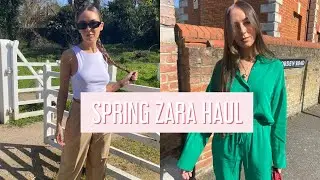NEW IN ZARA HAUL | TRY ON SPRING EDITION | ELLIE YATES