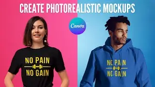 How To Create Shirt Mockups Of Your Designs In Canva