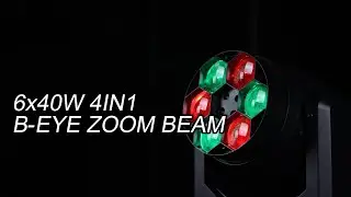 LED 6x40W Bee Eye Beam Moving Head Light