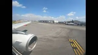 Aegean Airlines A320 Already Landed At Heraklion Airport, Crete- Final Announcement By Crew Member
